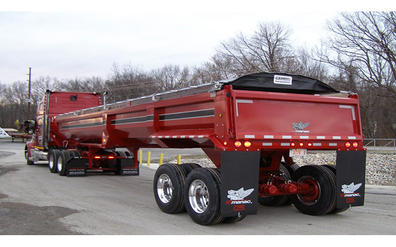 Manac Construction-CPS Steel Lightweight End-Dump Trailers - image 1 of 4